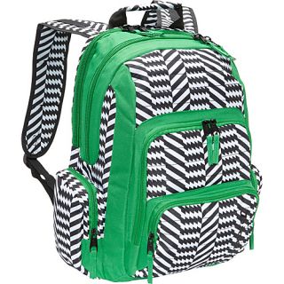 Freshman Backpacks Zigzag Blk/Wht   Dickies Laptop Backpacks