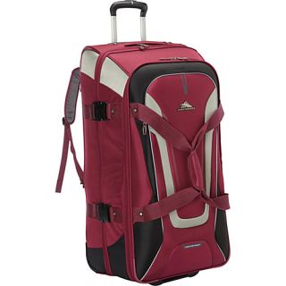 AT7 32 inch Wheeled Duffel with Backpack Straps Boysenberry   High S