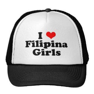 I Heart Filipina Girls Trucker Hat