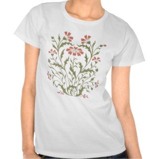 Art Nouveau   Fashion floral design T shirt