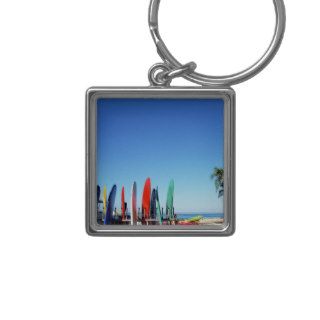 Surfboard Keychain