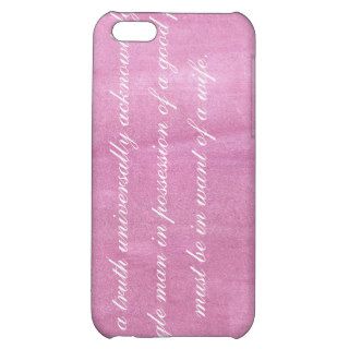 Jane Austen Quote iPhone 4 case