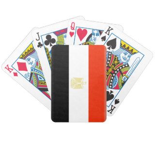 Egypt Flag Bicycle Playing Cards