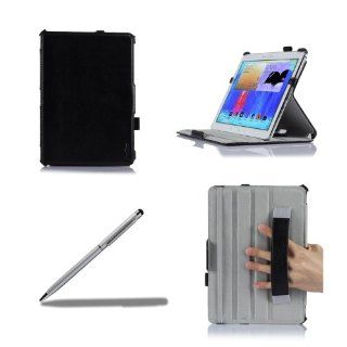 ProCase Samsung Galaxy Note 10.1 2014 Edition Case with bonus stylus pen   Slim Fit Hard Folio Cover for Samsung Galaxy Note 10.1 inch (2014 Edition) Tablet SM P600 / P601 (Black) Cell Phones & Accessories