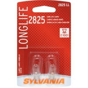 Sylvania 5 Watt Long Life 2825 Signal Bulb (2 Pack) 33249.0