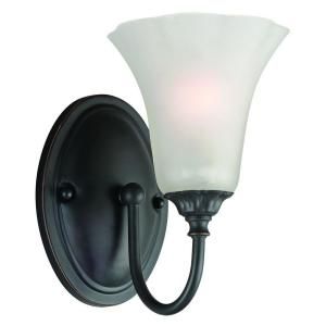 Design House Hyde 1 Light Oil Rubbed Bronze Wall Mount Sconce 514612