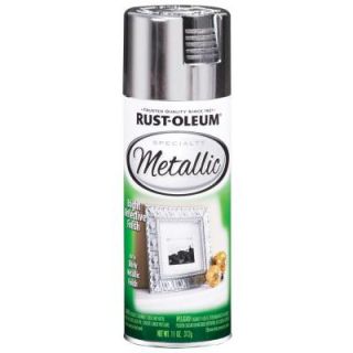 Rust Oleum Specialty 11 oz. Metallic Silver Spray Paint 1915830