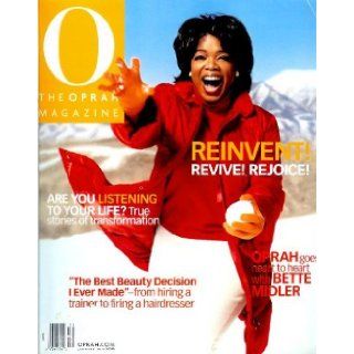 O   Oprah Magazine   January 2001   Oprah Goes Heart to Heart with Bette Midler (Volume 2 Number 1) Amy Gross Books