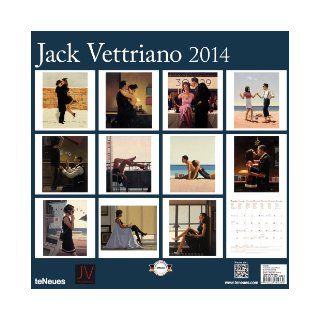 2014 Jack Vettriano Calendar 9783832765330 Books