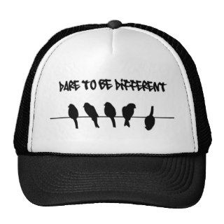 Birds on a wire – dare to be different hat