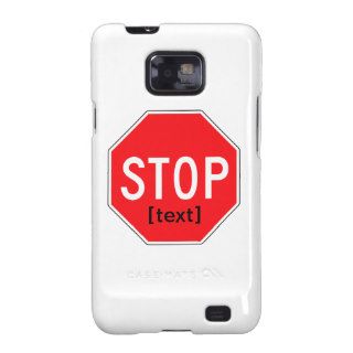 Stop Sign for a Cause Samsung Galaxy S Cases