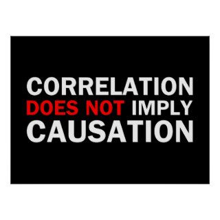 Correlation Does Not Imply Causation Print