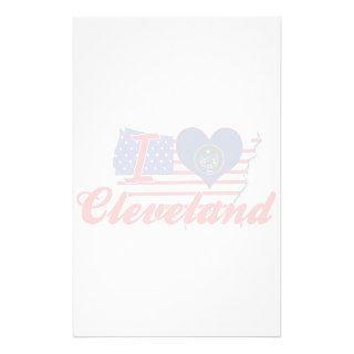 I Love Cleveland, Utah Personalized Stationery