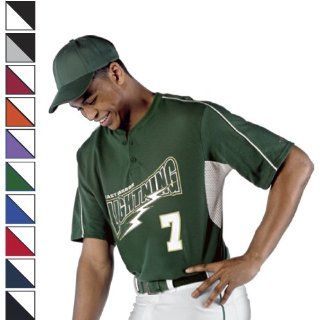 Mesh Baseball Jersey Adult Color Silver/Black Size Adult   Extra Large, Item Number C526A, Sold Per EACH  Baseball And Softball Jerseys  Sports & Outdoors