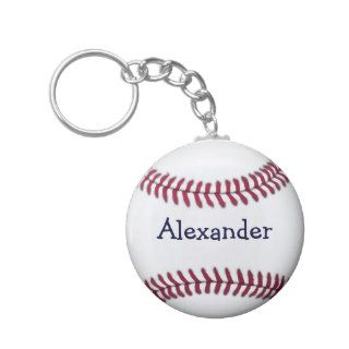 Cool Personalized Baseball Key Chains