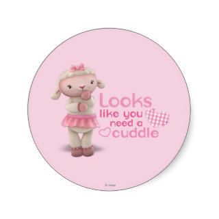 Lambie   Looks Like You Need a Cuddle Sticker