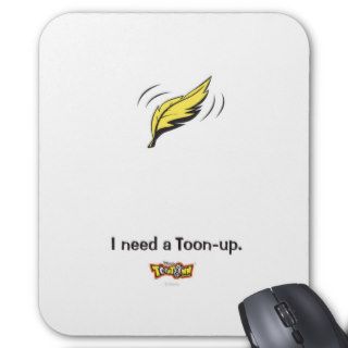 Toon Town Leaf Logo Disney Mouse Pad