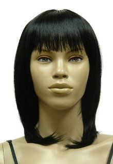 Tressecret Number 485 Wig, Jet Black, 5 to 12 Inch  Hair Replacement Wigs  Beauty