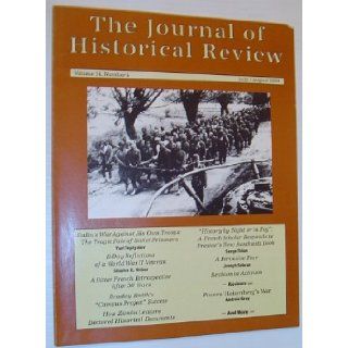 The Journal of Historical Review, July/August 1994, Volume 14, Number 4 Mark Editor Weber Books
