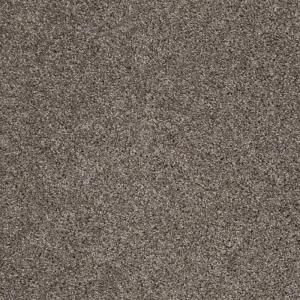 Martha Stewart Living Delamere I   Color Gray Squirrel 6 in. x 9 in. Take Home Carpet Sample MS 484515
