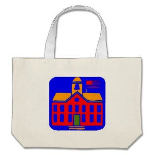 Colorful School Tote Bag