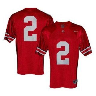 Ohio State Buckeyes #2 Nike Youth Sewn Numbers Embroidered Jersey (L (16/18))  Sports Fan Jerseys  Sports & Outdoors