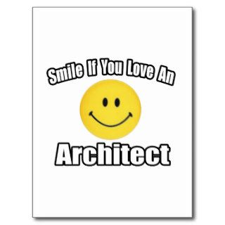 Smile If You Love an Architect Postcards