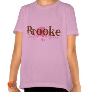 Cute Girls Name Brooke T shirt