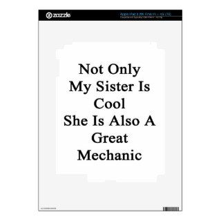 Not Only My Sister Is Cool She Is Also A Great Mec iPad 3 Skin