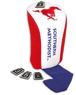 Southern Methodist University Mustangs GOLF HEADCOVER  Golf Club Head Covers  Sports & Outdoors