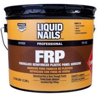 Liquid Nails 3.5 Gal. Fiberglass Reinforced Plastic FRP 300 03.5