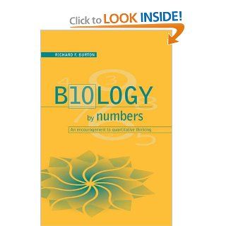Biology by Numbers An Encouragement to Quantitative Thinking 9780521571562