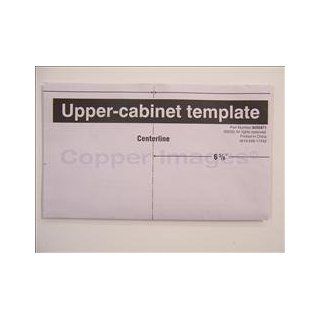 Whirlpool Part Number 8205871 Template, Upper   Appliance Replacement Parts