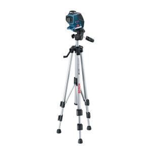Bosch 360 Degree 3 Plane Laser Level with Compact Tripod GLL 3 80 + BS 150