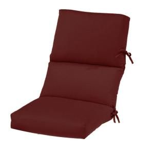 Henna Sunbrella High Back Outdoor Chair Cushion 1573310150