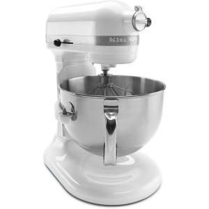 KitchenAid Professional 600 Series 6 qt. Stand Mixer in White KP26M1XWH