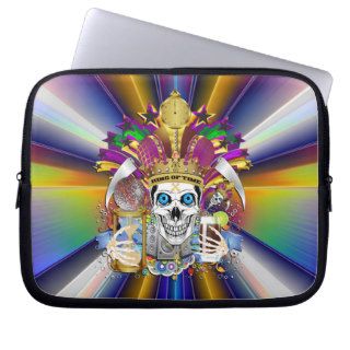 Mardi Gras Carrying Case for ip 5 and ipad Mini Laptop Computer Sleeves