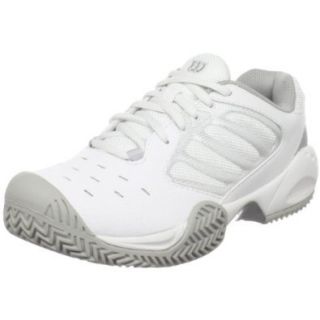 Wilson Kids' Tour Vision Tennis Shoe,White/Silver,1 M US Little Kid Shoes