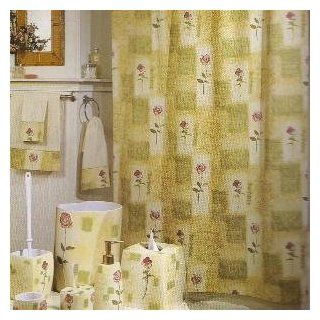 Waverly Rose Fabric Shower Curtain Roses  