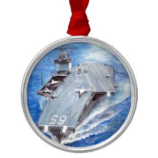 CVAN 65 USS Enterprise  Christmas Ornaments