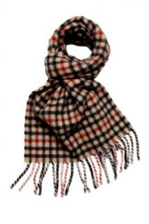 DAKS LONDON Scarf SMALL HOUSE CHECK, Color Light Brown, Size One Size at  Mens Clothing store
