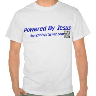 Powered By Jesus Tshirts