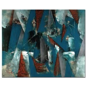 Trademark Fine Art 26 in. x 32 in. Abstract V 26 in. x 32 in. Canvas Art MA040 C2632GG
