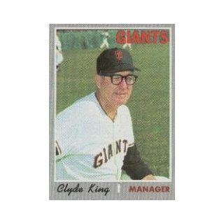 1970 Topps #624 Clyde King MG   EX MT Sports Collectibles