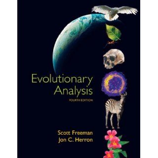 Evolutionary Analysis (9780132275842) Scott Freeman, Jon C. Herron Books
