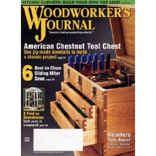 Woodworker's Journal, June 2008, Volume 32, Number 3 Woodworker's Journal Books