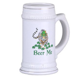 Beer Me Tiger Mugs