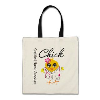 Medical Chick v2 Certified Nurse Assistant Canvas Bags