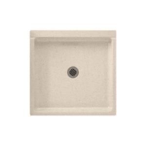 Swanstone 32 in. x 32 in. Single Threshold Shower Floor Solid Surface in Tahiti Sand SF03232MD.051