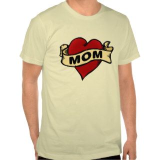 Mom Heart Tattoo t shirt